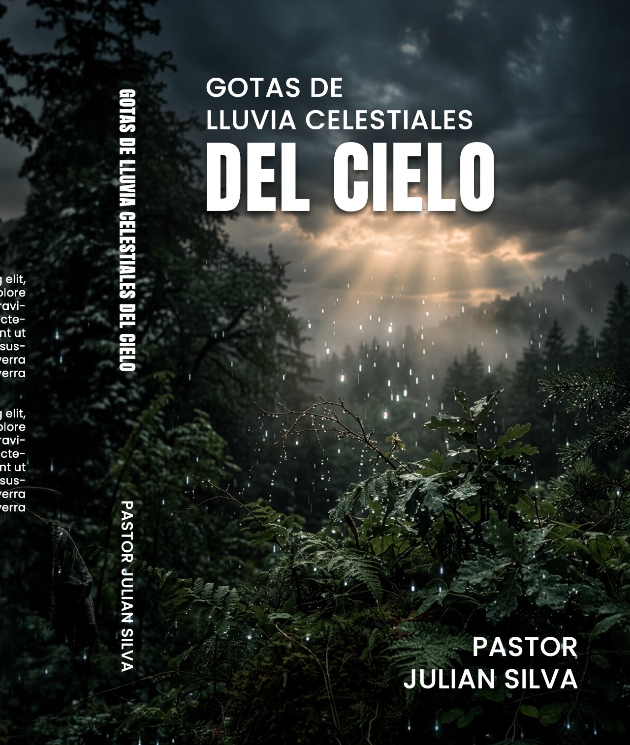 Gotas de Lluvia Celestiales del Cielo